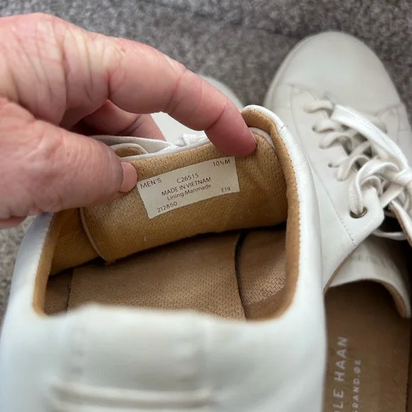 Cole Haan Grand Crosscourt II Leather Sneaker. Classic. Preppy. Office. 10.5 - Picture 14 of 15